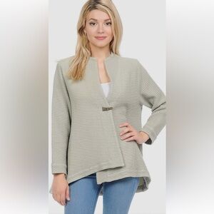 Focus 100%Cotton WaffleTexture Cardigan Jacket size XL